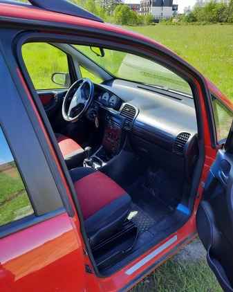 Opel Zafira cena 5700 przebieg: 298500, rok produkcji 2001 z Osieczna małe 46